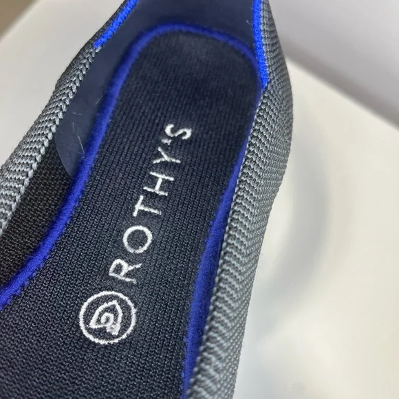 Rothy's Charcoal Black Slip-Ons womens size 9 - Picture 11 of 12